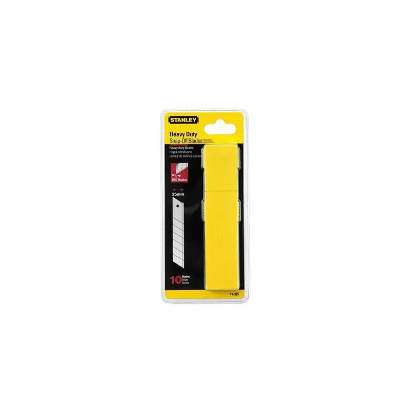 Actieprijs STANLEY Lame per cutters 25 mm conf. 10 pezzi 0-11-325 stanley