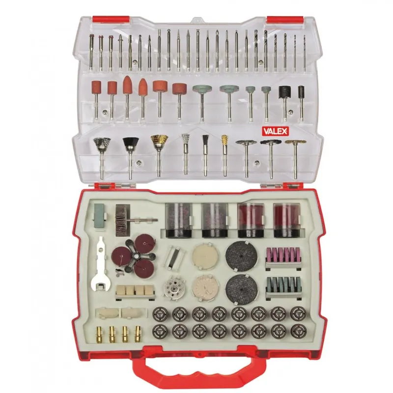 Weekendaanbieding VALEX Accessori per minitrapano set 239 pezzi 1461688 valex