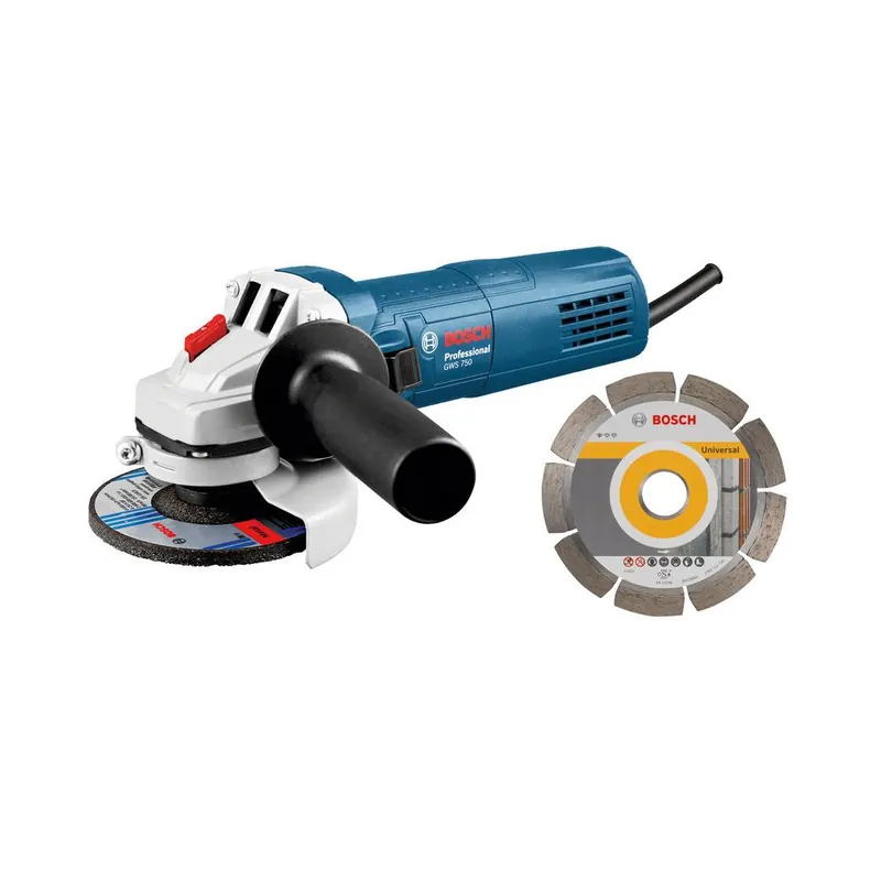 Seizoensaanbieding BOSCH Smerigliatrice angolare gws 750 + disco diamantato 115 mm 0601394004 professional bosch