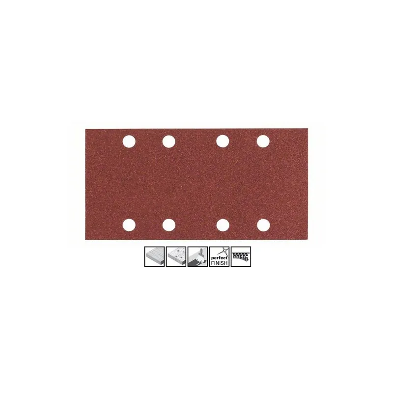 Beperkt Aanbod BOSCH Fogli carta abrasiva per levigatrice 93 x 186 mm grana 80 expert 2608605304 bosch