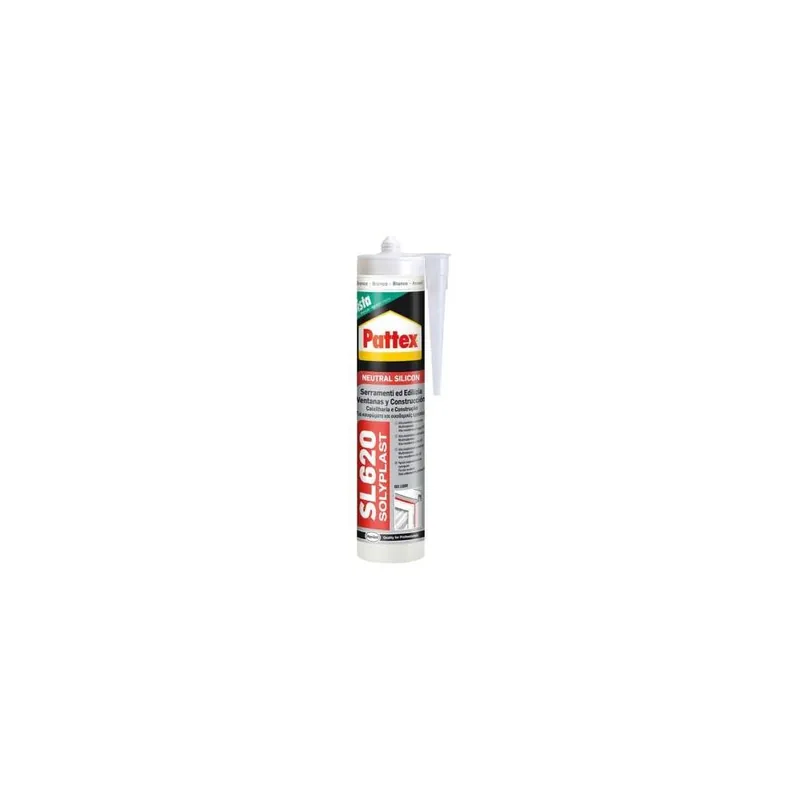 Bestel Nu PATTEX Silicone sigillante neutro sl620 trasparente 300 ml box 25 pezzi pattex by henkel
