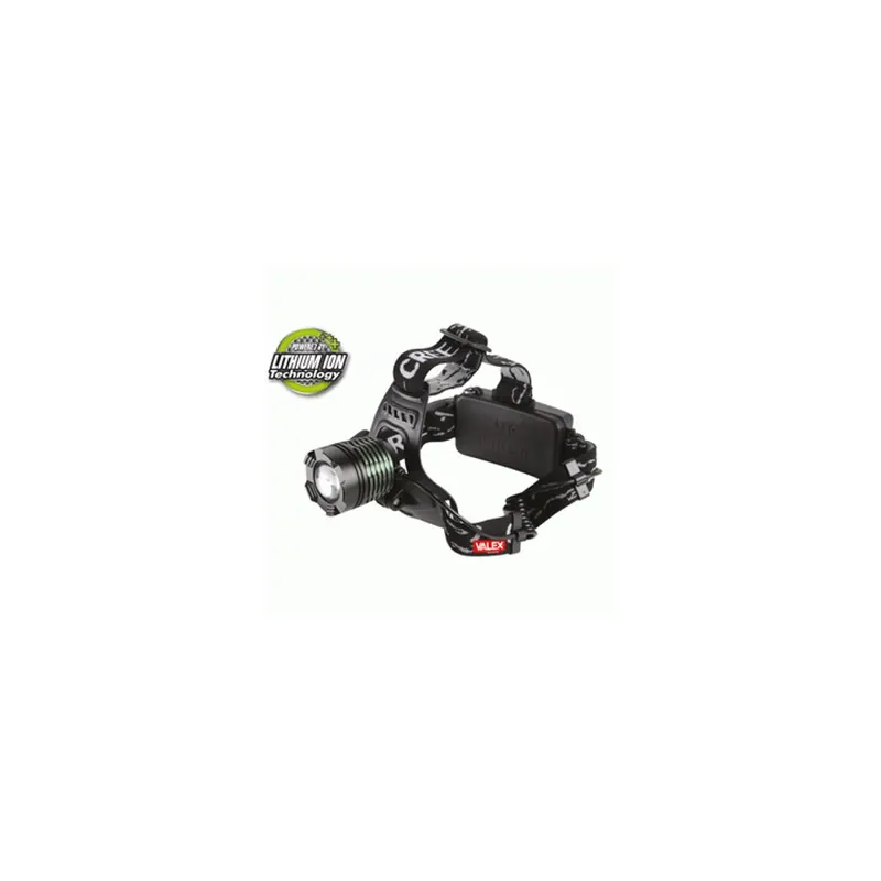 VALEX Torcia lampada frontale 800 lumen ricaricabile li-ion 1152243 valex Premium