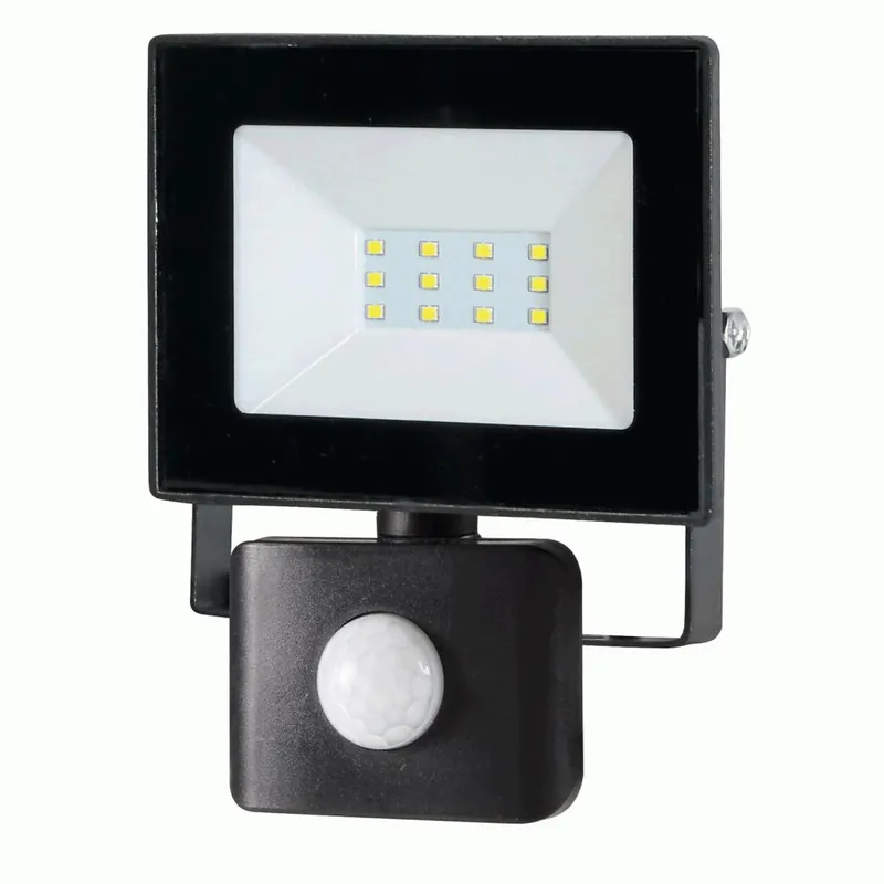 Veilige Betaling VALEX Faretto proiettore led slim 10 watt con sensore 1153149 valex