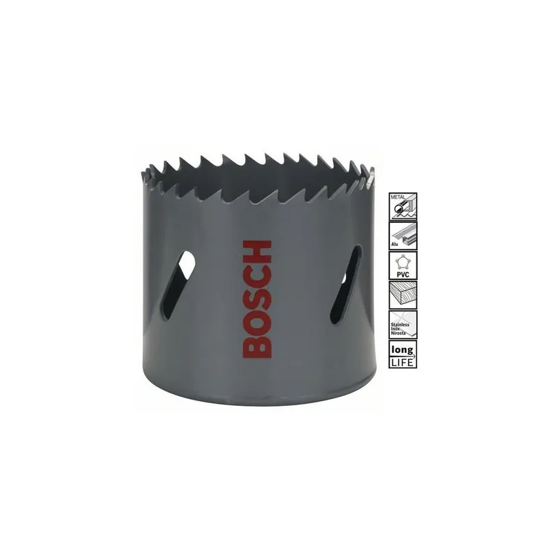 Snelle Levering BOSCH Sega a tazza bimetallica hss diametro 57 mm 2608584119 bosch