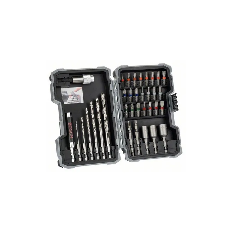 Speciale Aanbieding BOSCH Set avvitamento e foratura con punte per legno 35 pezzi x-pro 2607017327 bosch
