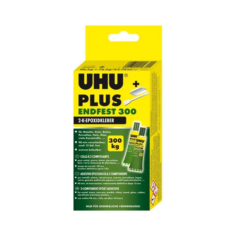UHU Colla epossidica bicomponente endfest 75 ml + 75ml uhu plus 300 kg d5345 Uitverkoop