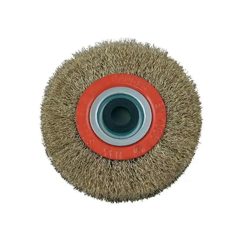 MAURER Spazzola circolare 200 x 42 mm fili acciaio 0,3 mm 86519 maurer Tijdelijk Beschikbaar