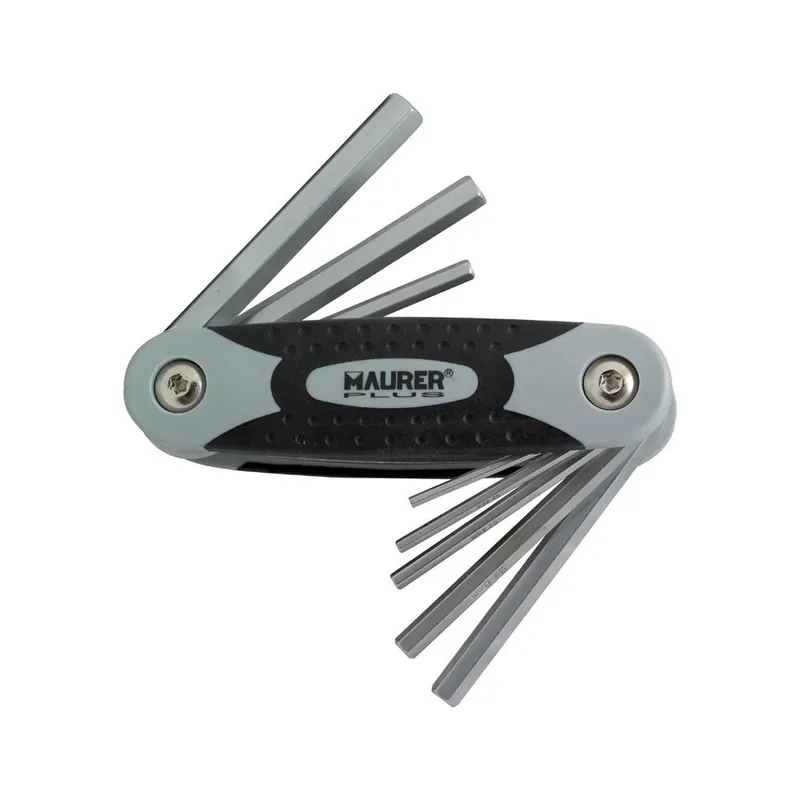 MAURER Chiavi a brugola esagonali pieghevoli set 8 pezzi 86170 maurer plus Korting