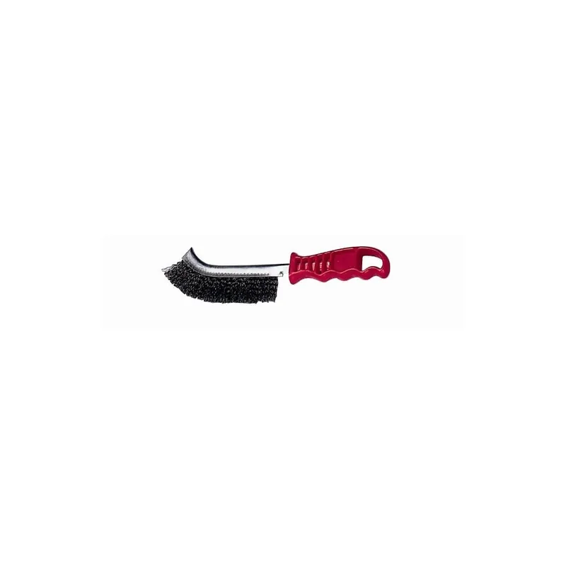 Finale Uitverkoop MAURER Spazzola a mano curva in filo acciaio 0,3 mm 86531 maurer
