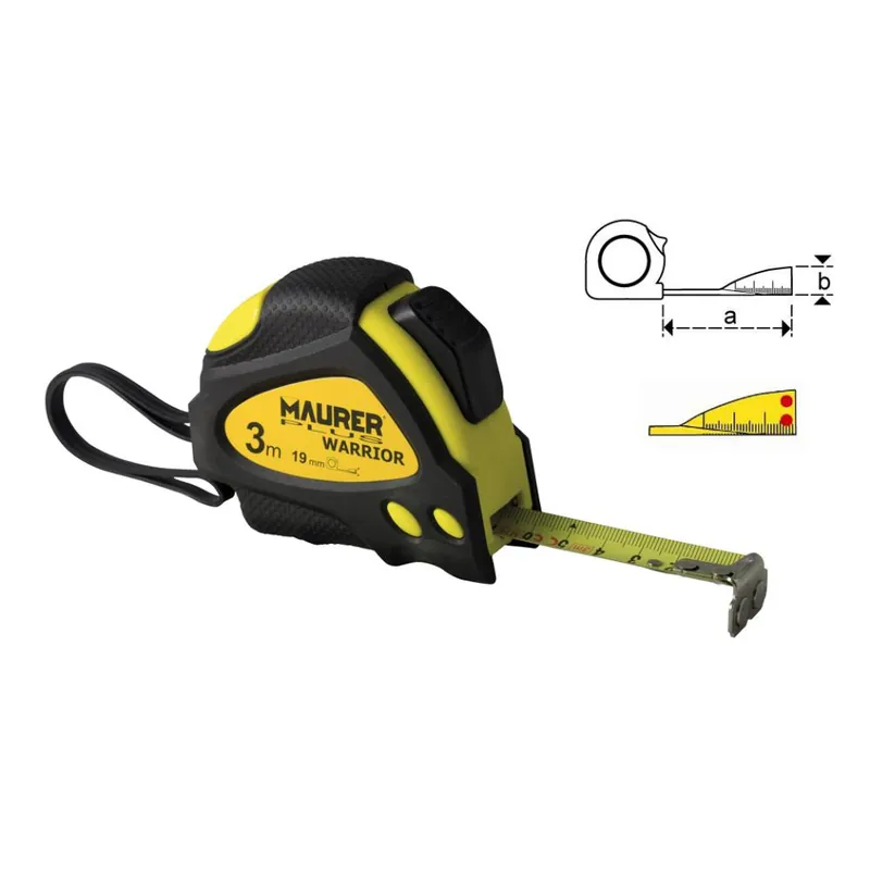 Fabrieksprijs MAURER Flessometro warrior 3 metri 96151 maurer plus