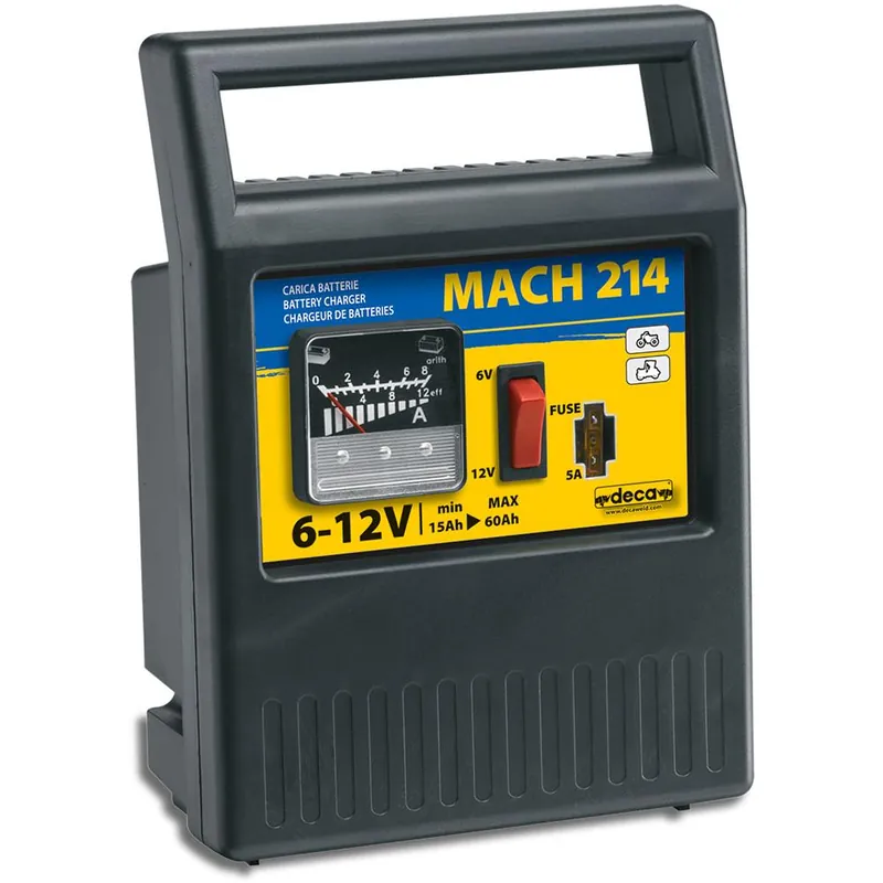 DECA Caricabatterie 6 - 12 volt mach 214 302200 deca Gecertificeerd