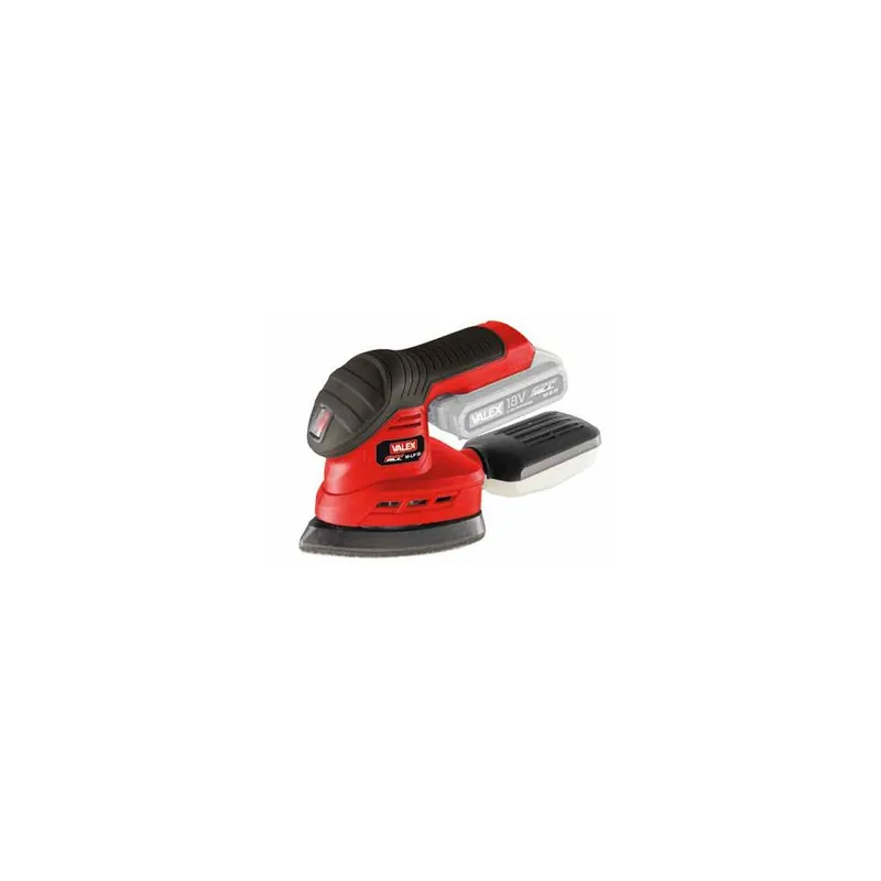 Beste Prijs VALEX Levigatrice palmare a batteria 18v senza batteria li-ion oneall m-lp 18 1429211 valex