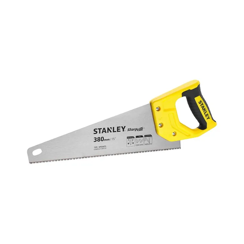 Tijdelijk Beschikbaar STANLEY Segaccio stanley sharpcut 380 mm 7tpi stht20366-1 stanley