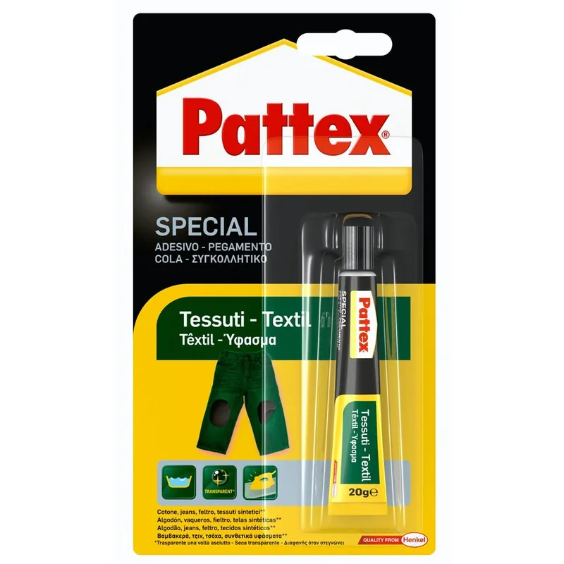 PATTEX Special tessuti colla 20 gr 1479394 pattex by henkel Actieprijs