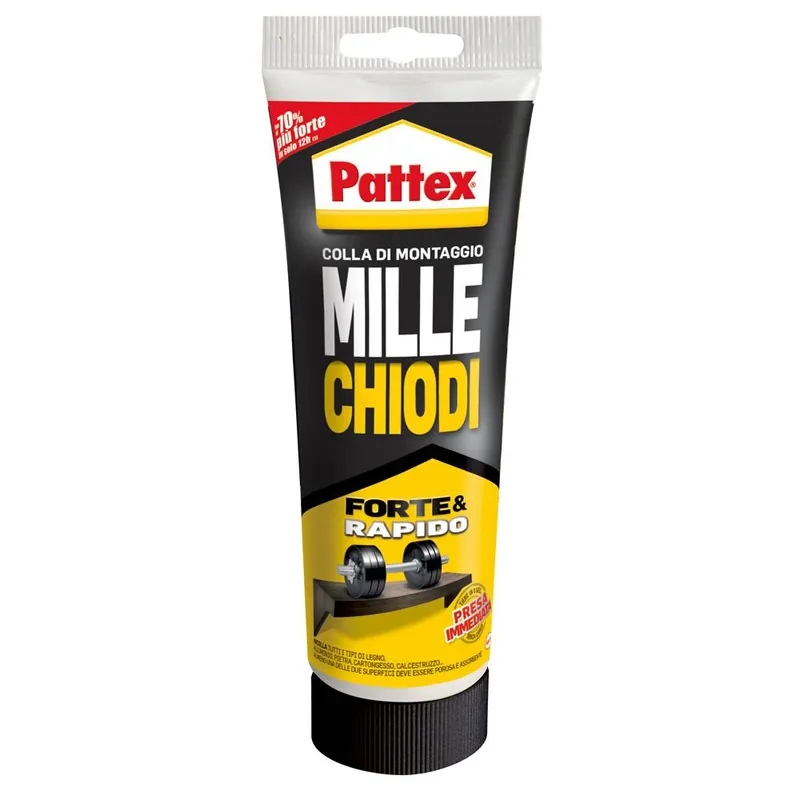Premium PATTEX Millechiodi original forte & rapido colla di montaggio tubetto 250 gr 1948306 pattex by henkel