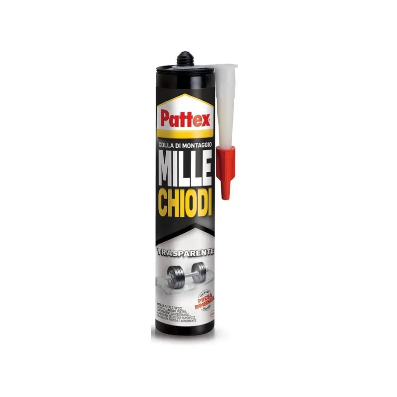 Beperkt Aanbod PATTEX Millechiodi trasparente colla di montaggio cartuccia 310 gr 1948309 pattex by henkel