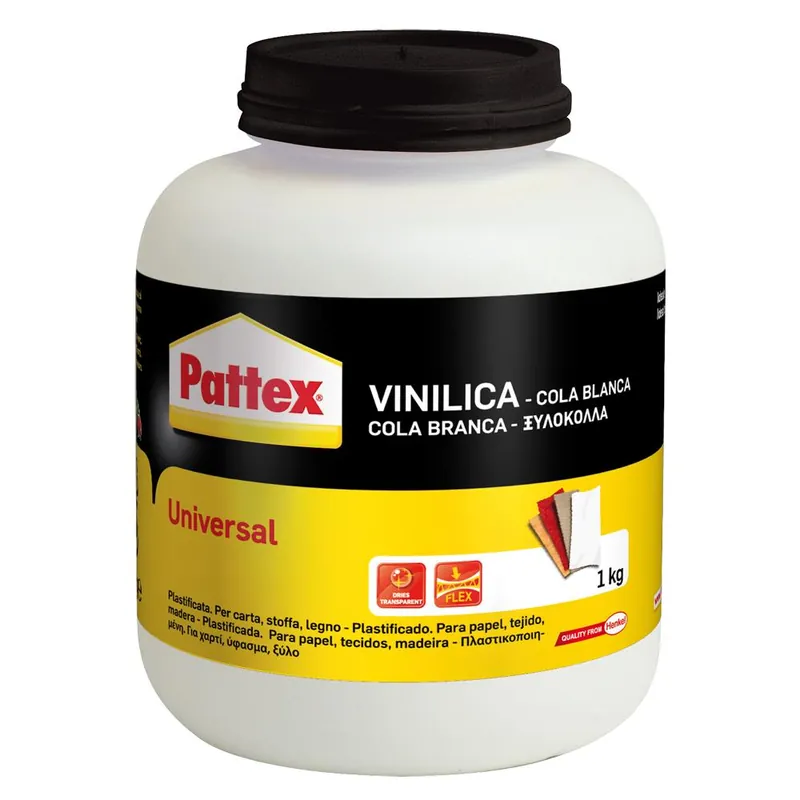 Betrouwbaar PATTEX Colla vinilica universale 1 kg 1715111 pattex by henkel