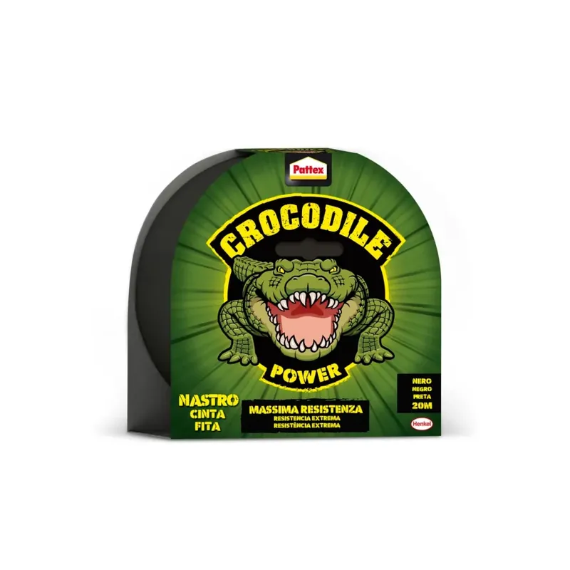 PATTEX Nastro adesivo americano crocodile nero 20 mt 2659549 pattex by henkel Beste Prijs