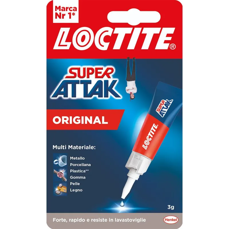 LOCTITE Super attak original 3 gr 2632156 loctite by henkel Gereduceerde Prijs