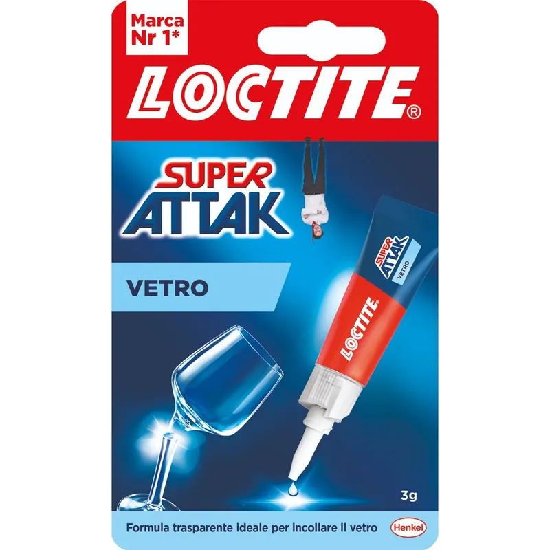 LOCTITE Super attak vetro 3 gr 2632280 loctite by henkel Betaalbaar