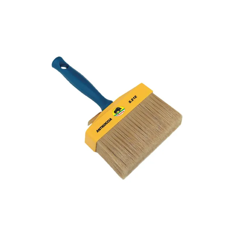 Favoriet PENNELLI CINGHIALE Pennello plafoniera antigoccia s.212 150 x 50 mm manico plastica 02120155 pennelli cinghiale