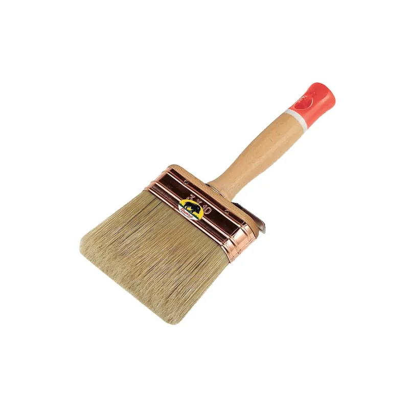 Nu Kopen PENNELLI CINGHIALE Pennello plafoncino impregnanti s.29 100 x 30 mm manico legno 10290103 pennelli cinghiale