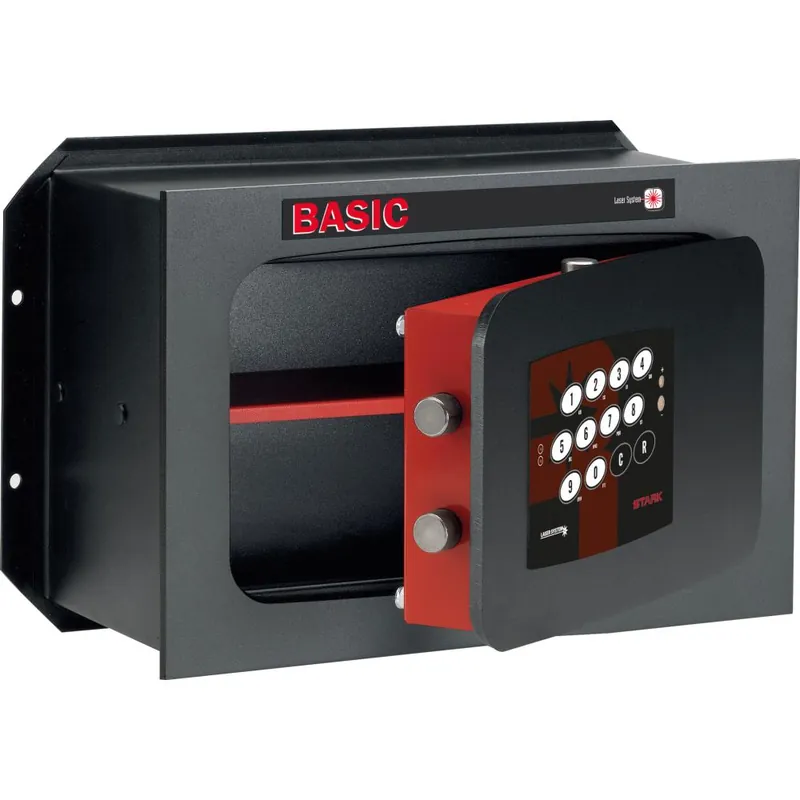 Merkproduct STARK Cassaforte a muro elettronica digitale motorizzata l.31 x h.21 x p.15 cm. 851a stark
