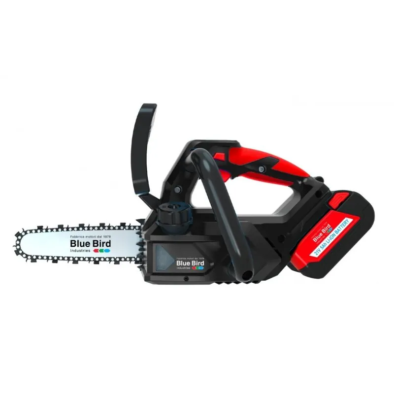 Koop Vandaag BLUE BIRD Motosega potatore con 2 batterie al litio 18v (21v max) 5.0 ah th cs 22-07 887400 blue bird