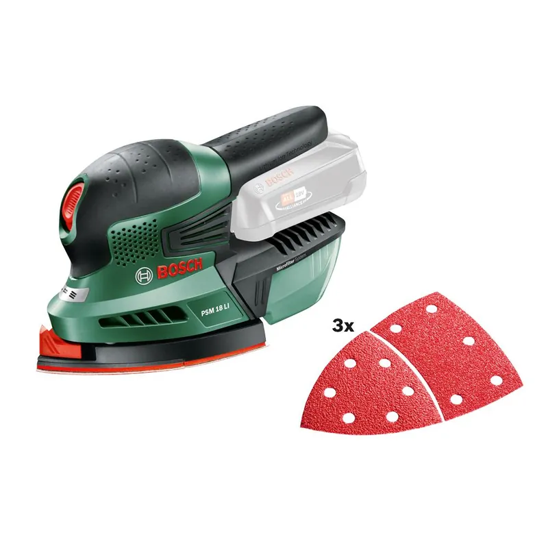 Actieprijs BOSCH Levigatrice palmare psm 18 li senza batterie 06033a1301 bosch