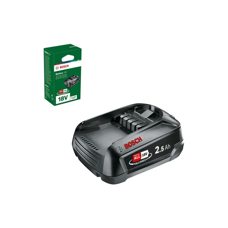 BOSCH Batteria ricambio li-ion power for all pba 18v 2,5 ah 1600a005b0 bosch Veilige Betaling