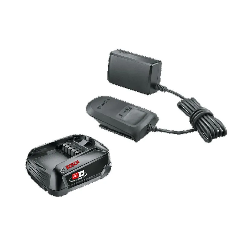 Veilige Betaling BOSCH Starter kit energia batteria li-ion power for all pba 18v 2,0 ah e caricabatterie al18v-20 1600a02ck7 bosch