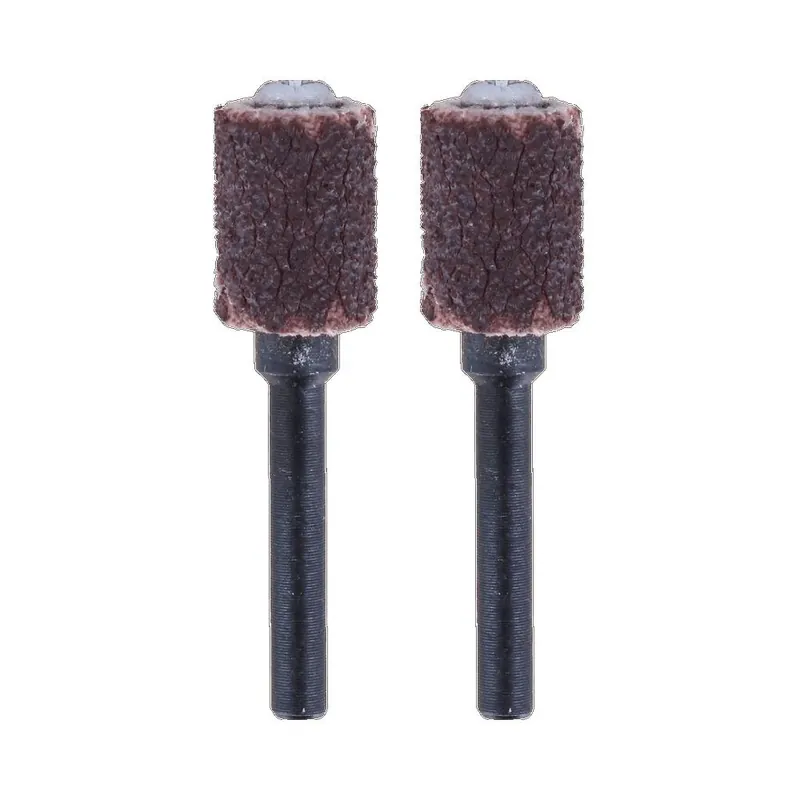 Alleen Vandaag DREMEL Dremel 2 cilindri abrasivi diametro 6,4 mm grana 60 con mandrino e gambo (430) dremel