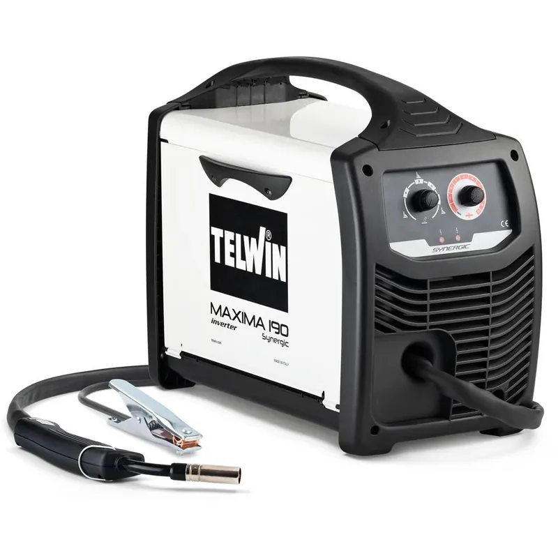 Dagaanbieding TELWIN Saldatrice inverter a filo maxima 190 synergic 816086 telwin