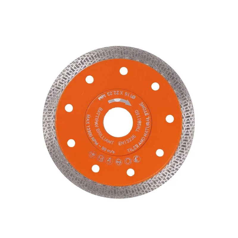 BATTIPAV Disco diamantato turbo ceramica gres 115 mm spessore 1,5 mm tnsb115d battipav Actieprijs