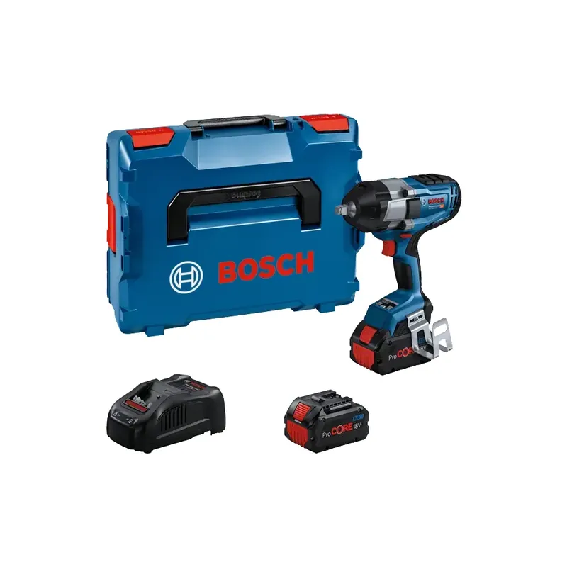 Bestseller BOSCH Avvitatore a massa battente gds 18v-1000 con 2 batterie procore 18v 8.0 ah 06019j8302 professional bosch