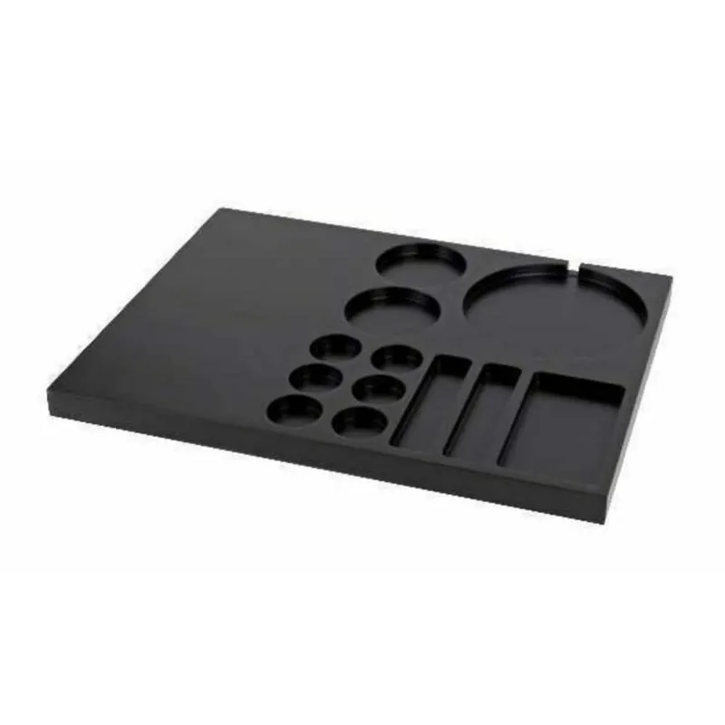 Betrouwbaar STARK Vassoio di cortesia hotel plastica nero wtraycf stark
