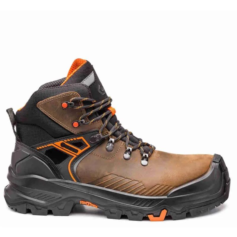 Tijdelijk Beschikbaar BASE PROTECTION Scarpe antinfortunistiche fortrex t-wall mid s3 hro ci hi lg fo src b1601b base protection
