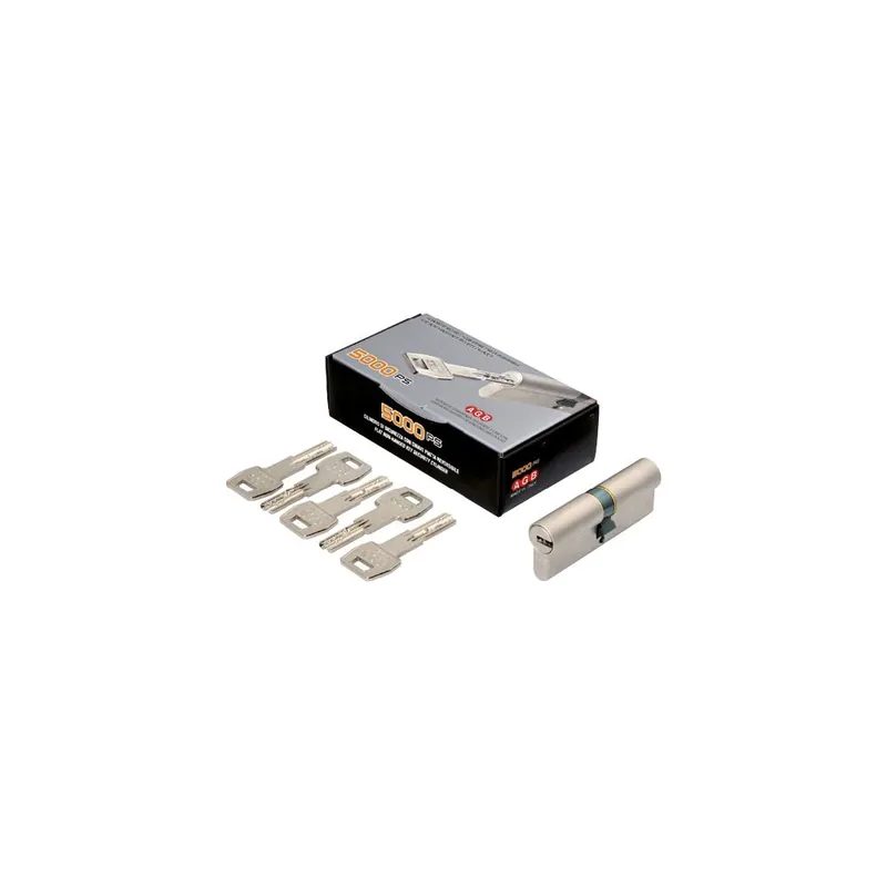 AGB ALBAN Cilindro europeo di sicurezza a chiave piatta 65 mm (30-10-25) 5000ps cc00162530 agb Alleen Vandaag