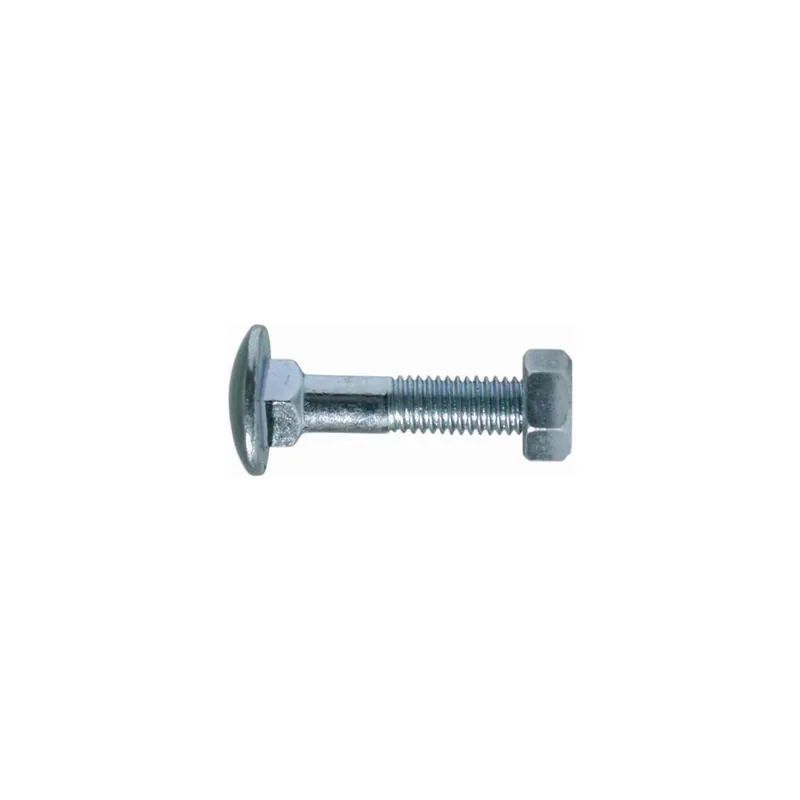 Tijdelijk Beschikbaar TOOLSHOP Bullone vite acciaio 4.8 con dado esagonale ttde 12 x 120 mm din 603 + din 555 zincato 50 pezzi