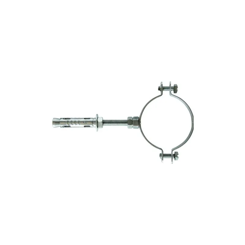 Bestseller VORPA Collare per tubi con tassello in acciaio inox top cav inox a2 100 - 110 mm. 3555 vorpa