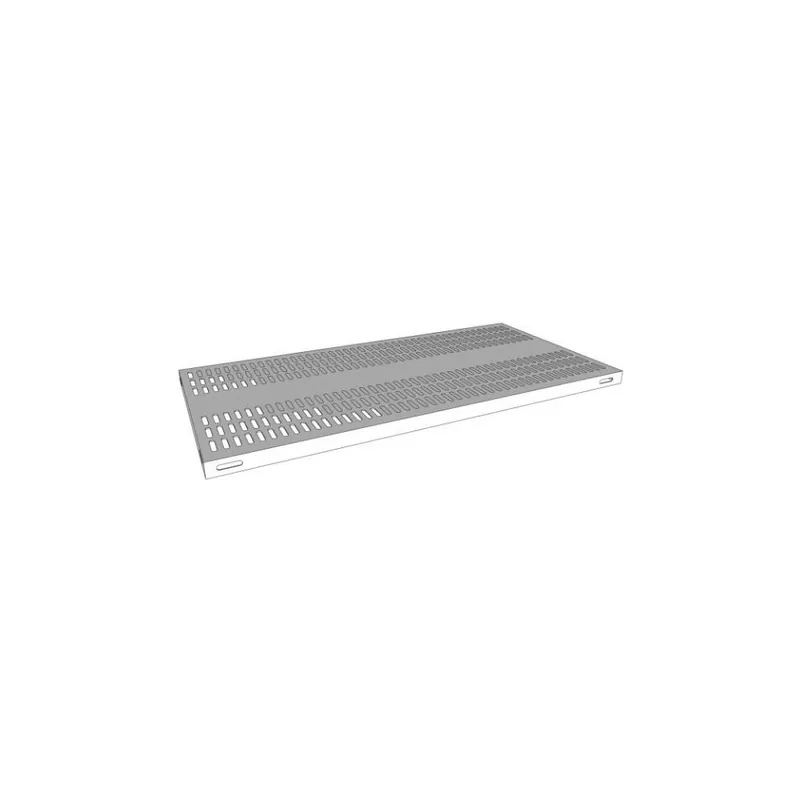 Actieprijs INOX POWER Ripiano forato 100 x 30 cm pianetto acciaio inox aisi 304 per scaffale