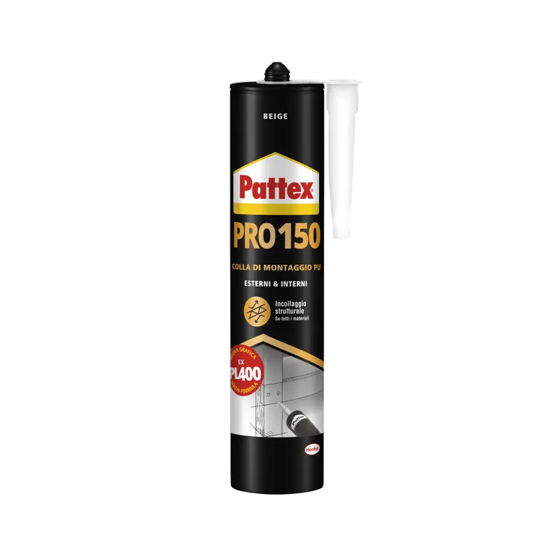 PATTEX Pattex pro 150 colla di montaggio beige cartuccia 495 gr 2960318 henkel Koop Vandaag
