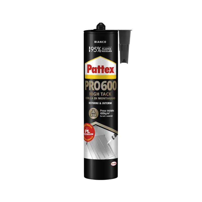 Direct Beschikbaar PATTEX Pattex pro 600 colla di montaggio bianca box di 12 cartucce da 440 gr. 2961336 henkel