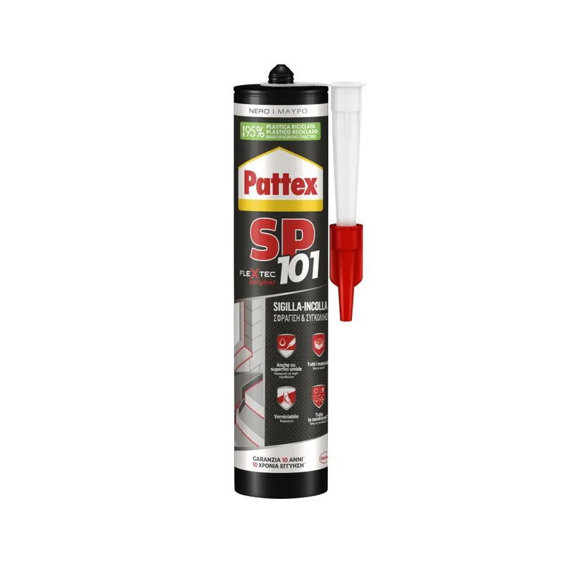 PATTEX Silicone sigillante polimerico neutro sp101 nero 280 ml 2708054 pattex by henkel Nu Kopen