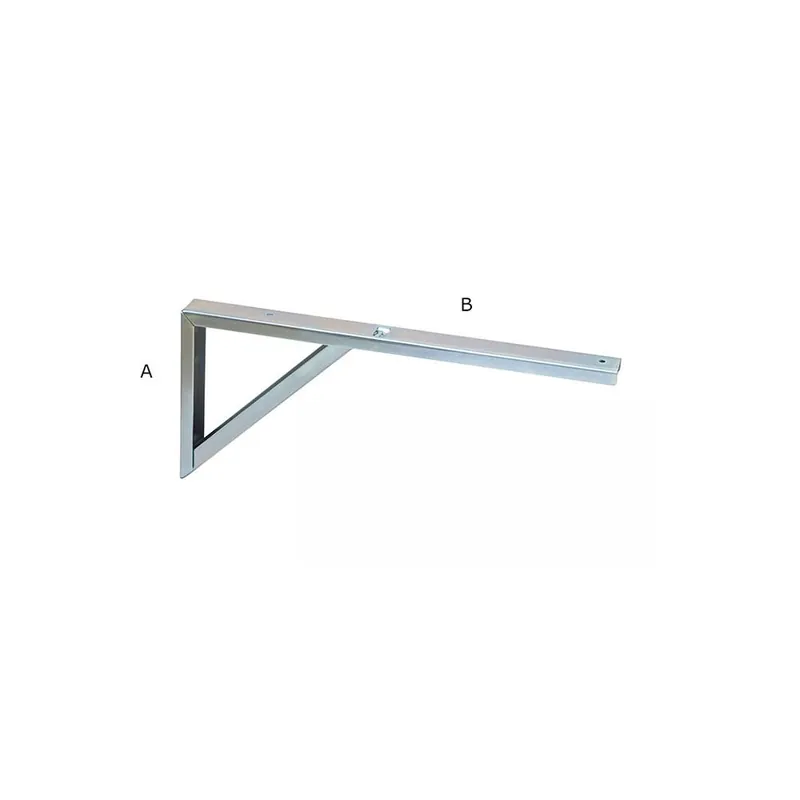 Korting SIPA MINUTERIE Reggi piani super reggi mensola acciaio zincato bianco 500 mm art. 340 sipa