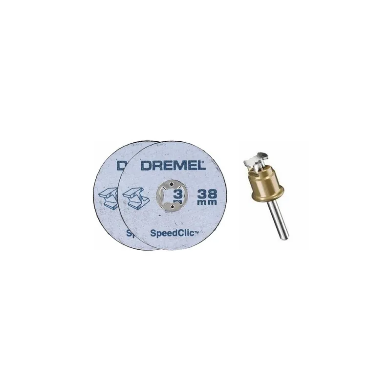 DREMEL Dremel dischi da taglio sottili e mandrino ez speedclic™ sc406 dremel® Veilige Betaling