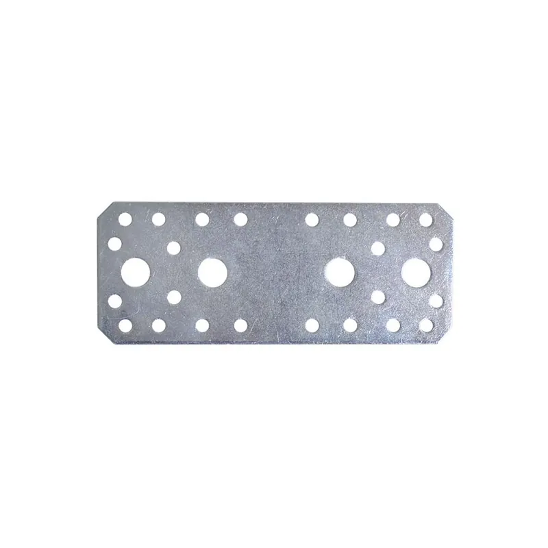 Koop Online SIPA MINUTERIE Lastra piastra metallica acciaio zincato forata 55 x 140 mm 50 pezzi art. 1610 sipa