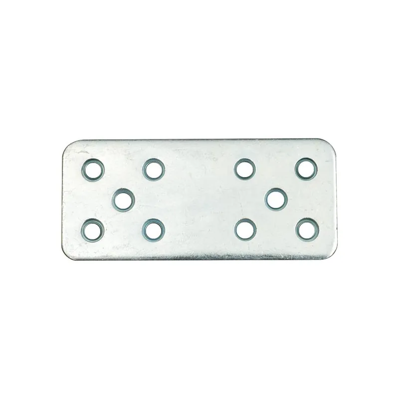 SIPA MINUTERIE Lastra piastra metallica acciaio zincato forata 40 x 90 mm 100 pezzi art. 111 sipa Shop Nu
