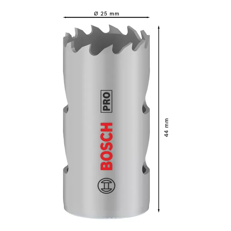 Snelle Levering BOSCH Sega a tazza bimetallica hss pro diametro 25 mm 2608901498 bosch