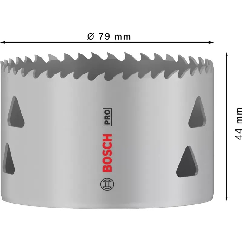 Snelle Levering BOSCH Sega a tazza bimetallica hss pro diametro 79 mm 2608901527 bosch